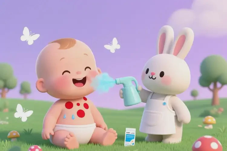 婴幼儿脖子上出湿疹能治好吗(图1)