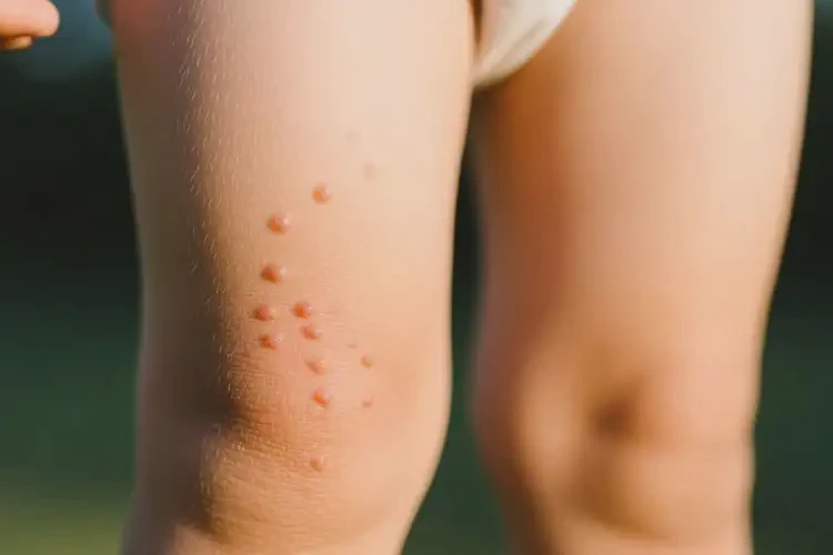 孩子大腿偶尔长湿疹能治好吗(图4)