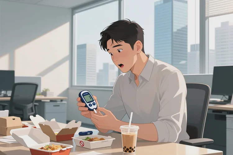 28岁中午血糖17点5是怎么回事(图1)