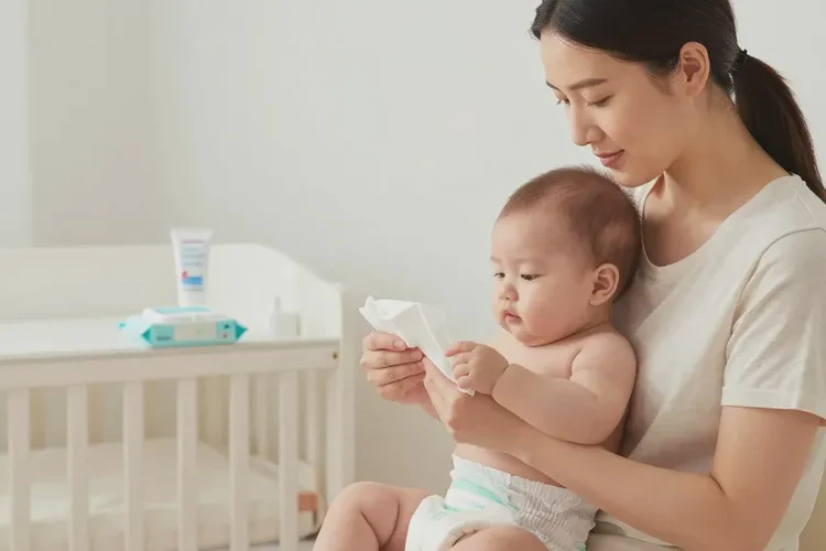 婴儿屁股上经常长湿疹可以治愈吗(图1)