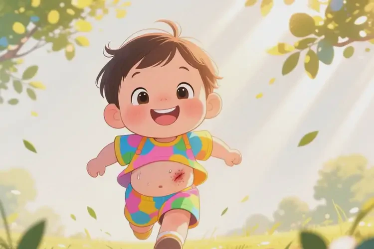 儿童肚子经常起湿疹可不可以彻底自愈(图2)