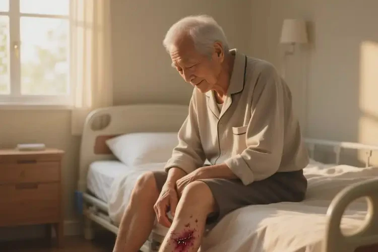 老年人小腿上经常起湿疹不管它会自己自愈吗(图2)