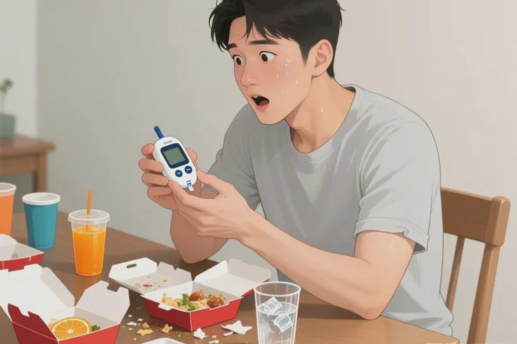 28岁餐后血糖17.4是怎么回事(图1)