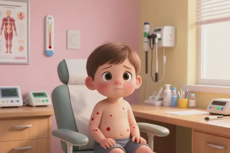 孩子面部出湿疹能治好吗(图3)