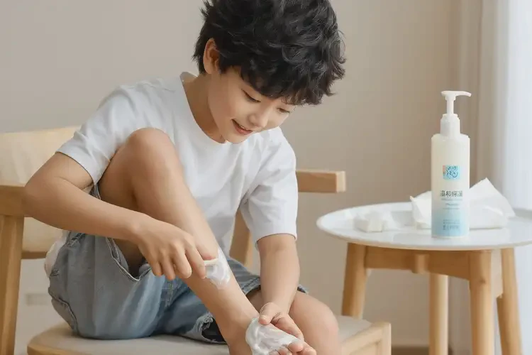 儿童脚上偶尔长湿疹能治好吗(图2)