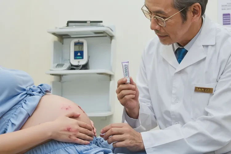 产妇肚子上经常起湿疹可以治愈吗(图2)