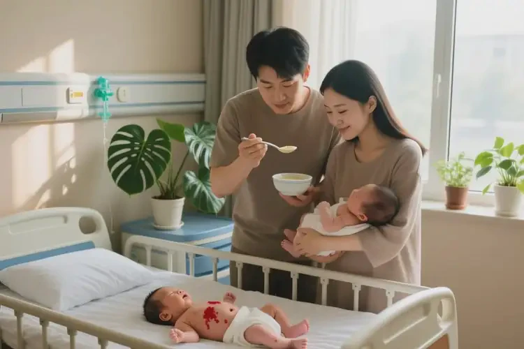 新生儿肚子上偶尔起湿疹不管它会自己好吗(图3)