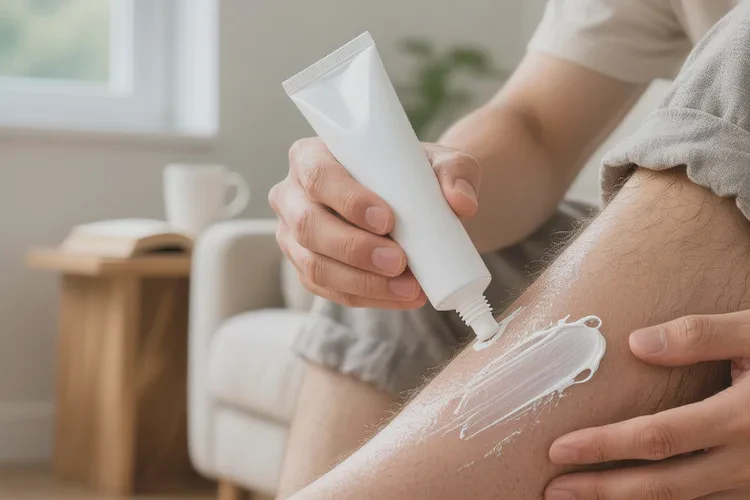 男生小腿偶尔长湿疹可以治愈吗(图1)