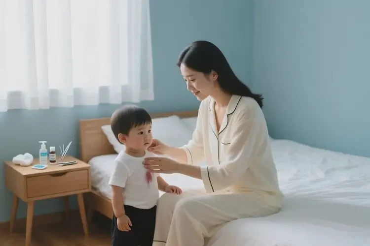 小孩手上出湿疹能治好吗(图1)