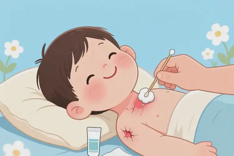 儿童脖子容易起湿疹能治好吗(图3)