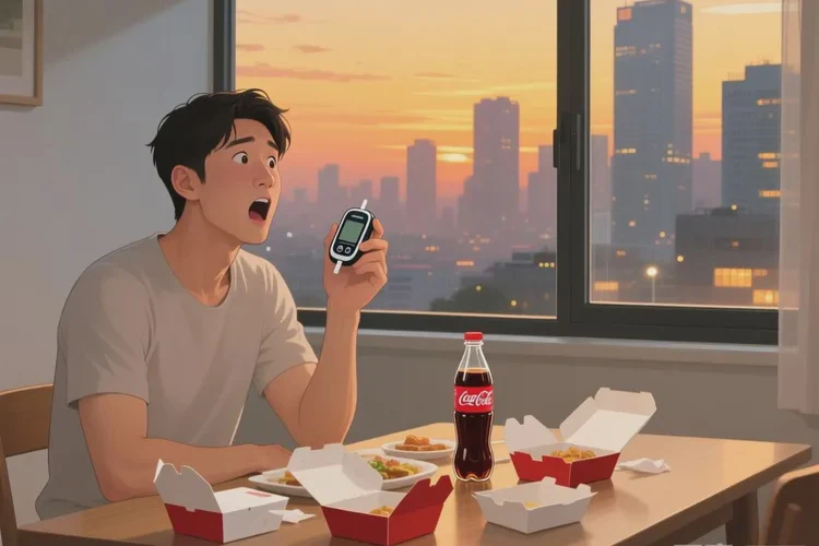 28岁餐后血糖22.1是怎么回事(图1)