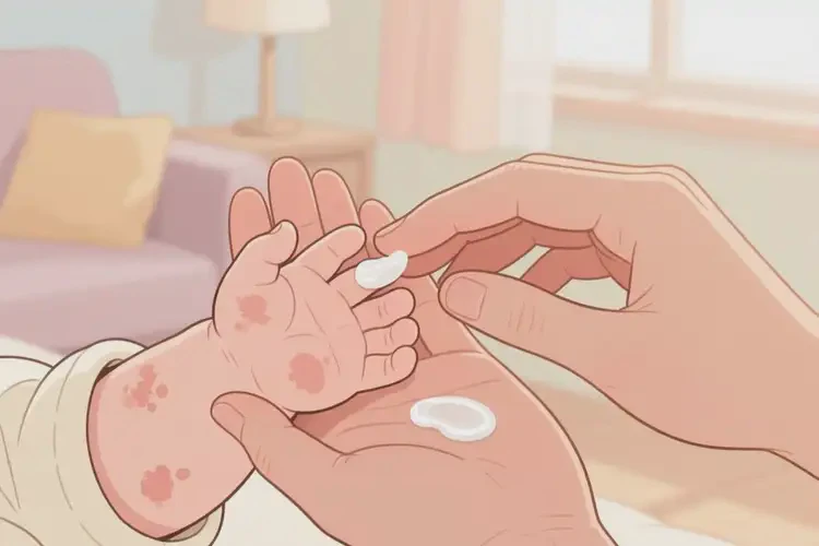 婴幼儿手上容易长湿疹能治好吗(图4)