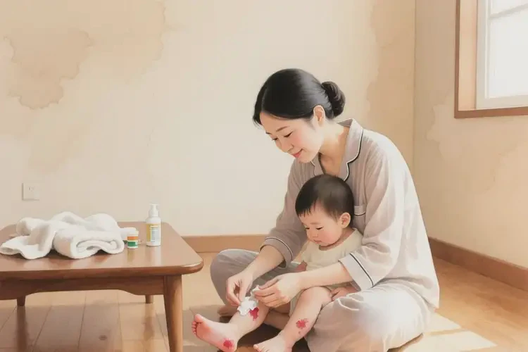 小孩脚上出现湿疹能治好吗(图2)