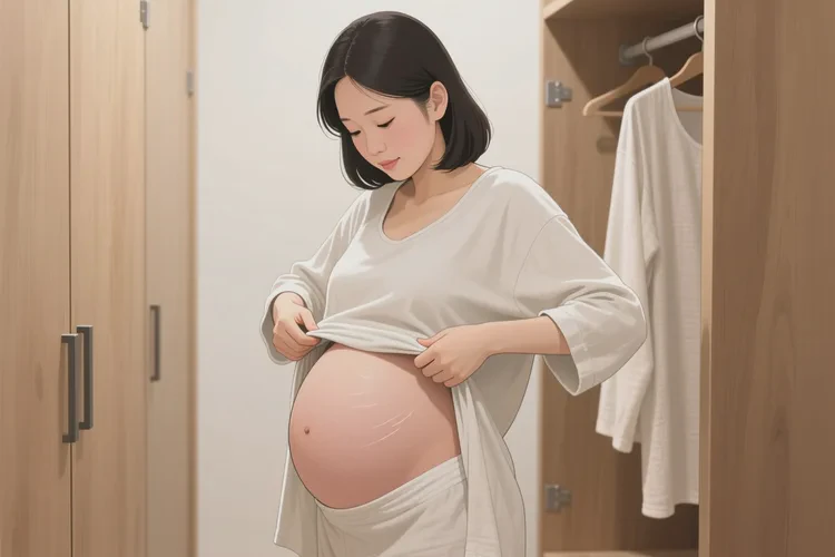 产妇肚子上偶尔长湿疹可以治愈吗(图4)