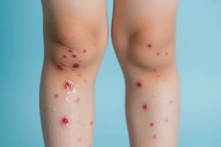 少儿小腿上容易起湿疹能治好吗(图3)