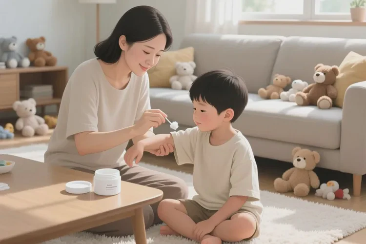 小孩手臂经常起湿疹可以治愈吗(图1)