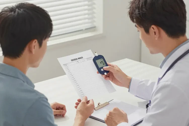 28岁空腹血糖7点1是怎么回事(图1)