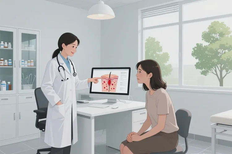 女人屁股上经常起湿疹能靠自己自愈吗(图1)