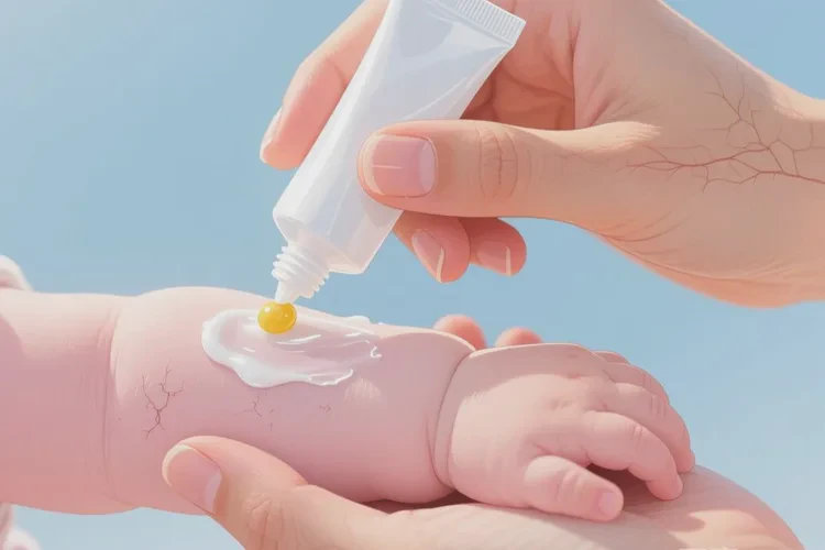 婴儿手臂经常长湿疹可以治愈吗(图1)