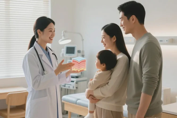 小孩屁股上出现湿疹可以治愈吗(图4)