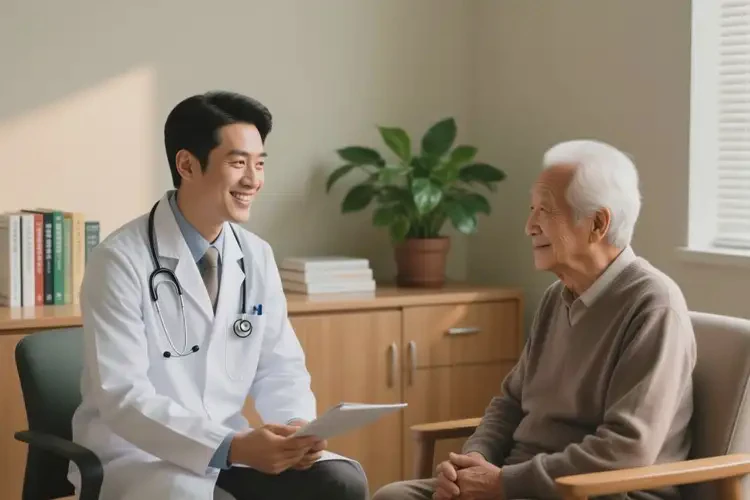 老人面部偶尔长湿疹能治好吗(图4)