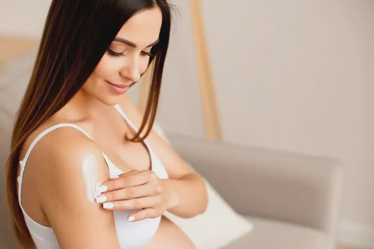 产妇手臂长湿疹能治好吗(图4)