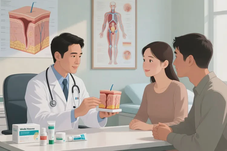 孩子大腿容易长湿疹可以治愈吗(图2)