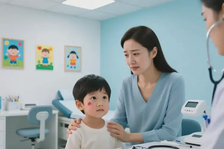 儿童脸上容易起湿疹能治好吗(图2)