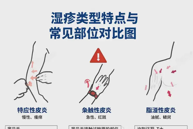 儿童手上长湿疹不管它会自己好吗(图1)