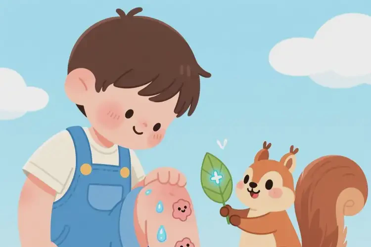 孩子大腿上经常起湿疹能治好吗(图3)