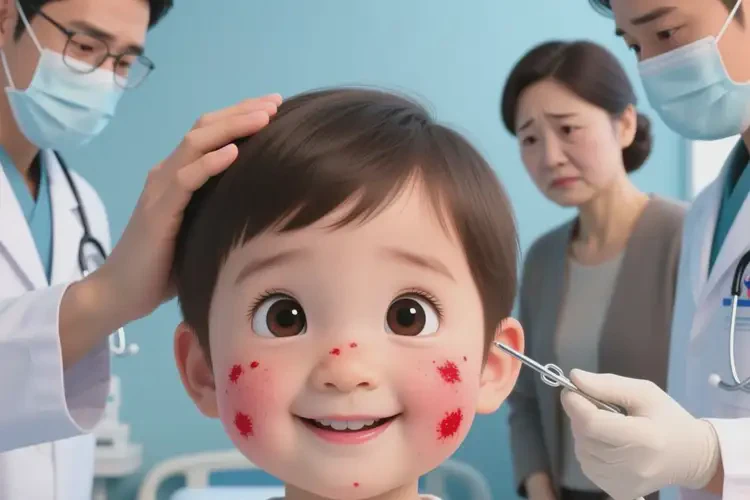 孩子脸上出现湿疹能治好吗(图3)