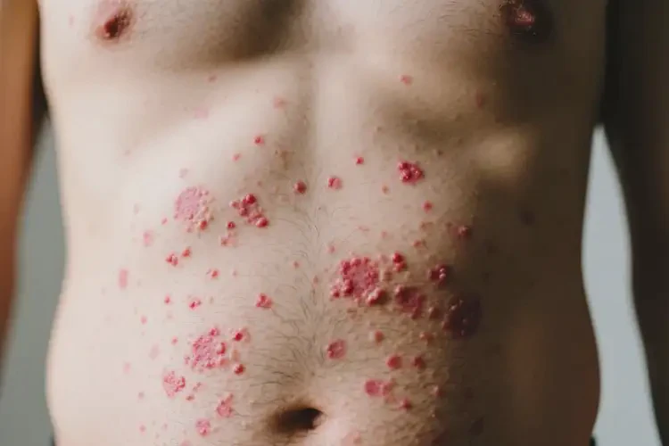 男性肚子偶尔长湿疹能治好吗(图4)