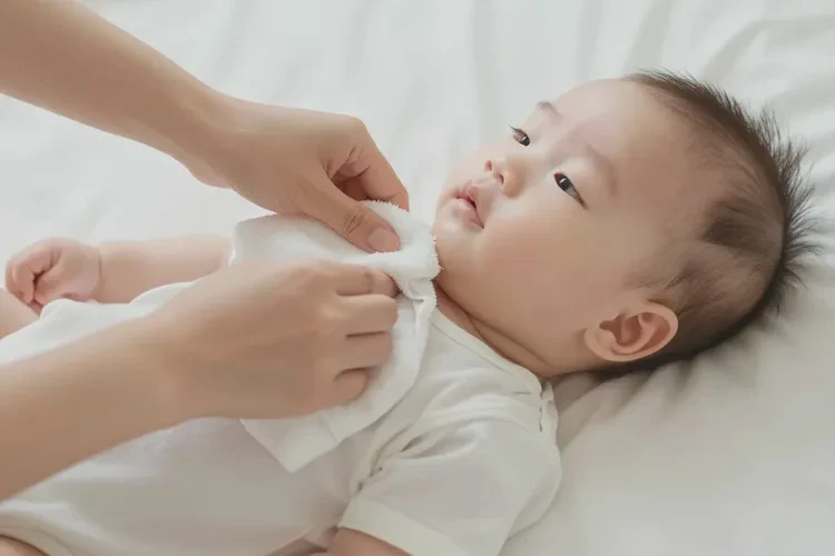 婴儿脖子上容易起湿疹可以治愈吗(图4)