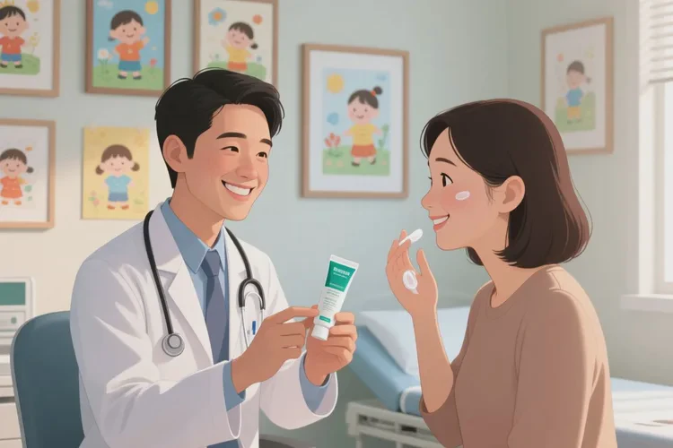 婴幼儿脖子出湿疹可以治愈吗(图2)