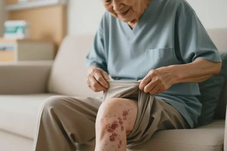 老人大腿偶尔长湿疹能治好吗(图3)