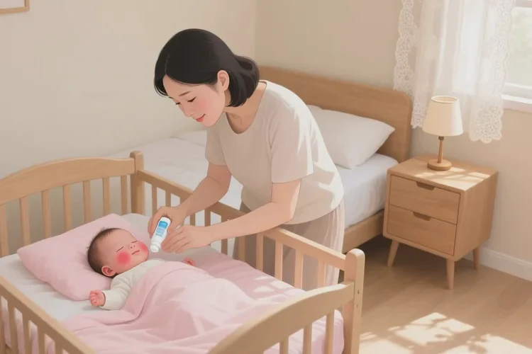 宝宝脸上起湿疹可以治愈吗(图1)