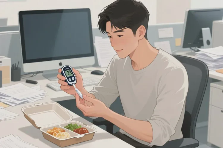 28岁晚餐血糖5.9是怎么回事(图1)