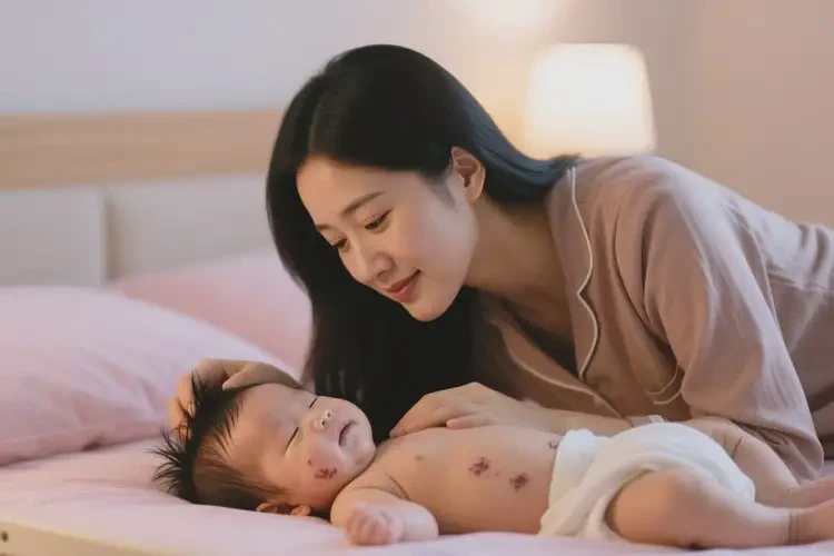 孩子身上出现湿疹能治好吗(图4)