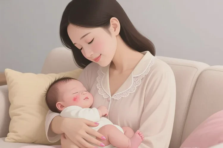 孩子脸上容易长湿疹可以治愈吗(图4)