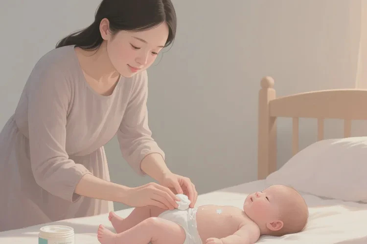 婴儿小腿偶尔起湿疹可以治愈吗(图1)