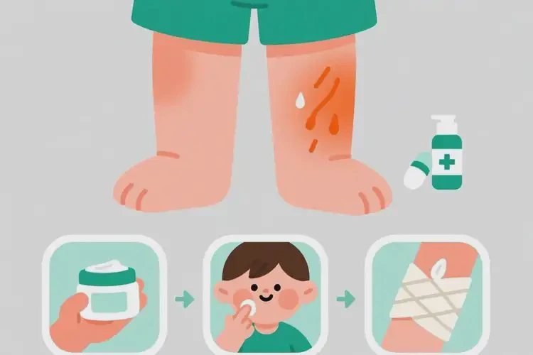 小孩小腿经常起湿疹能治好吗(图2)