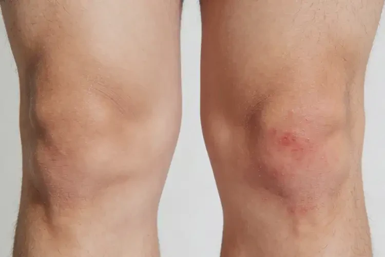 男性大腿上经常起湿疹能治好吗(图1)