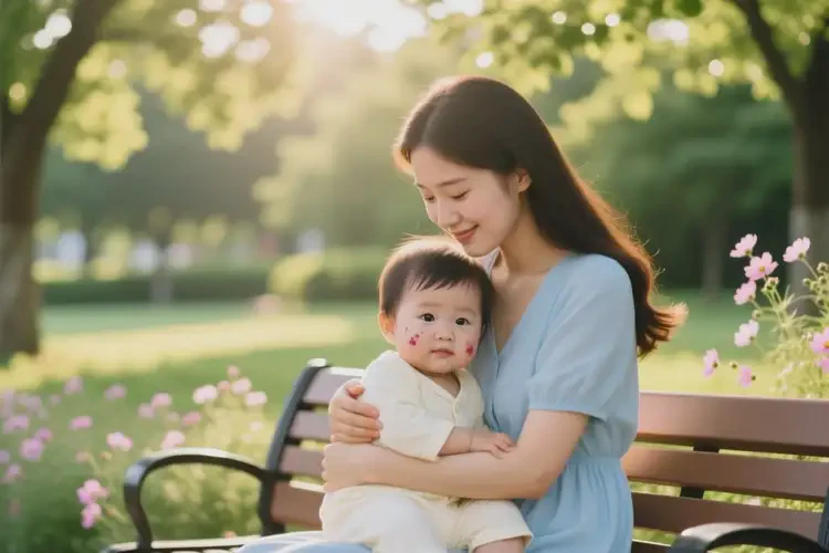 孩子面部出湿疹能治好吗(图1)