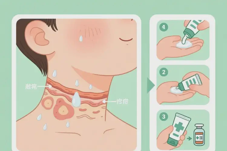 儿童脖子经常起湿疹能治好吗(图1)