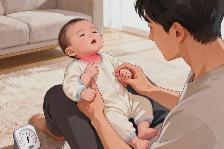 婴儿脸上偶尔起湿疹可以治愈吗(图3)