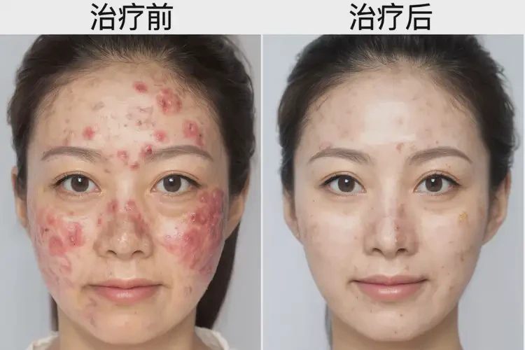 产妇面部经常长湿疹能治好吗(图4)