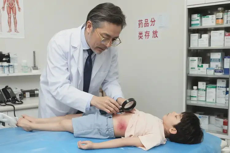 小孩肚子上经常起湿疹能治好吗(图2)