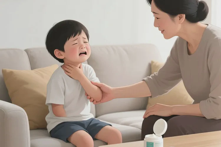 小孩脖子上偶尔起湿疹可以治愈吗(图3)