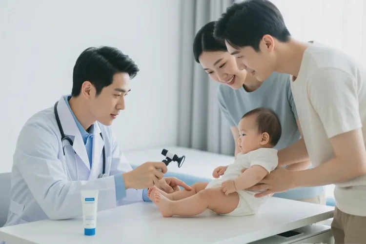 宝宝大腿偶尔长湿疹可以治愈吗(图4)