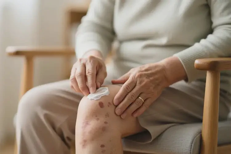 老年人大腿起湿疹能治好吗(图3)